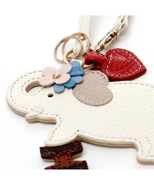 アニマーダ 牛革 キーチャーム（ゾウ） / IBIZA | ファッション通販