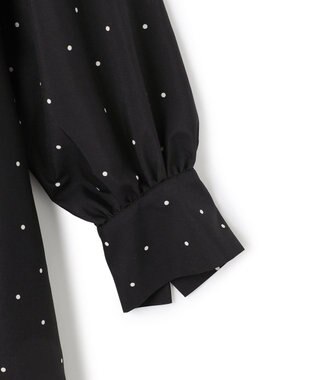 UNFILO L フライヨーク ワンピース ブラックドット