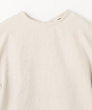 NAVE 【ReNAVE　洗える】スラブツイルブラウス ベージュ系