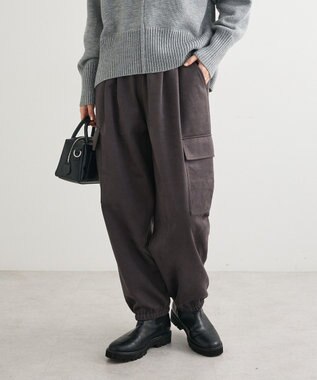 Green Parks スウェードカーゴパンツ