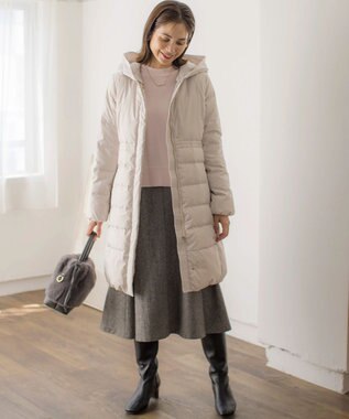 組曲 【WEB限定】ELENAスパンコールバックパール ニット ピンク系