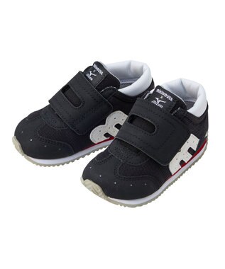 MIKI HOUSE HOT BISCUITS 【WEB限定】【13-15.5cm】ミズノコラボ セカンドベビーシューズ【WebLimited】 黒