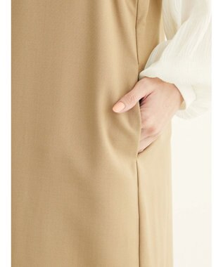 Green Parks 前後２ｗａｙハイスペックジャンパースカート Beige