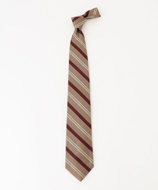 J.PRESS MEN 【STRUCTURE MIX COLLECTION】ストラクチャーミックス ネクタイ ライトイエロー系2