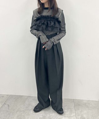 WEGO マルチWAY付けフリル 柄3