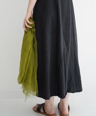 muto Ramie 500 plain リネンストール green plain