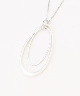 ANY ２連ドロップフープネックレス シルバー