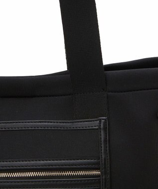 TOPKAPI 【新色追加】【TREASURE TOPKAPI】ネオプレン フロントポケット 2way トートバッグ ブラック