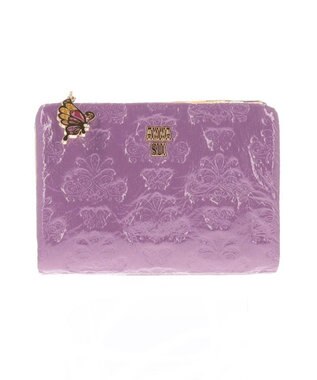 ANNA SUI マープル 内Lファスナー二つ折り財布