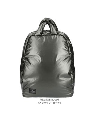 ROOTOTE 1475【温活＆軽量】LT.セオルー.フェザー.カラー-B 02：メタリックカーキ