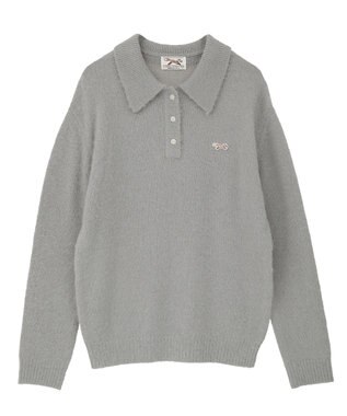 AMERICAN HOLIC PENNEY'Sニットポロシャツ Gray