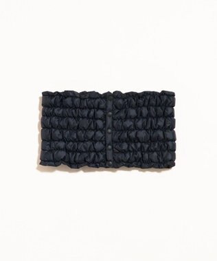 KWD 【日本製】DOWN WAIST WARMER グリーンダウン ダウンウエストウォーマー ブラック