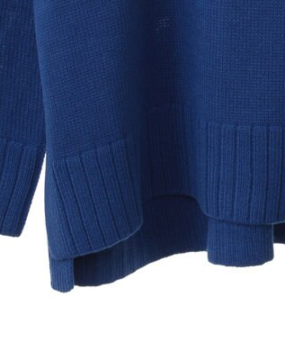 earth music&ecology ウォッシャブルスリットチュニック Blue