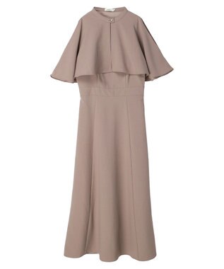 earth music&ecology ＳＥＴ２点ケープ＋キャミワンピース Black