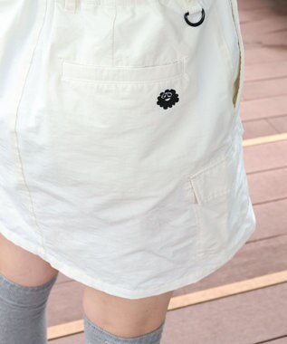 PW CIRCULUS 【WOMEN】【洗える】カーゴ スカート ゴルフウェア レディース ホワイト系