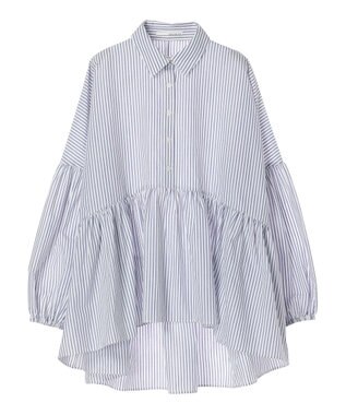 Green Parks ・ＥＬＥＮＣＡＲＥ　ＤＵＥ　ギャザーキリカエチュニック Off White