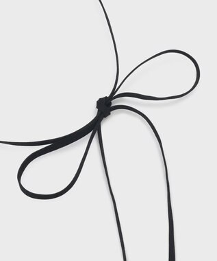 GRACE CONTINENTAL フラワーチュールベルト ブラック