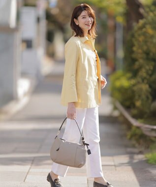 J.PRESS LADIES 【新色登場！・WEB限定カラーあり・2way】ナイロン ショルダー バッグ ベージュ系1