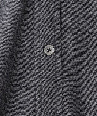 JOSEPH HOMME ツイルネルジャージー　ウイングカラーシャツ グレー系