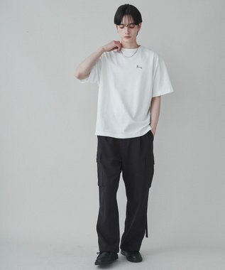 WEGO 【ユニセックス着用ITEM】AIRFUNCTION　シンプルロゴT（S） ホワイト