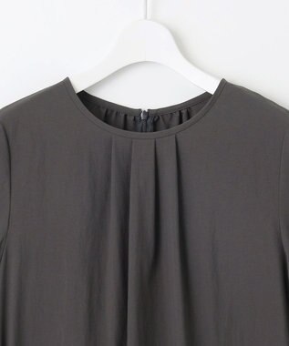 自由区 【カタログ掲載・WEB限定・接触冷感・UVカット・洗える】ファンクショナル ドレス セピア