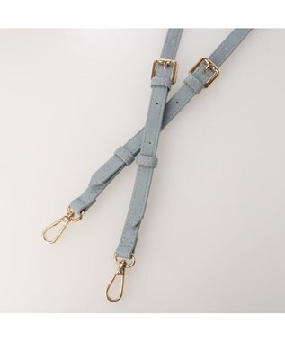 UNBILLION カシュカシュ cachecache / 結びハンドルスワローマチショルダー サックスブルー