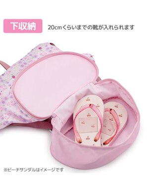 Mother garden マザーガーデン 2層式 プールバッグ 《野いちご小花》 野いちご