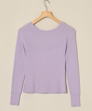 ONWARD Reuse Park 【any SiS】ニット春夏 パープル