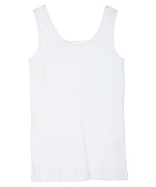 Green Parks BESTPRICE 2WAYリブタンクトップ White