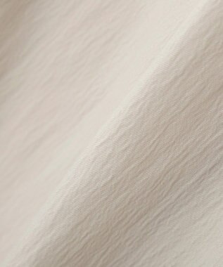 Green Parks 表面感サテンタックパンツ Gray Beige