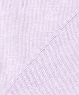 JOSEPH ABBOUD 【キングサイズ・麻100％・軽い・涼しい】 モイスチャーリネン半袖 シャツ ふじ色系