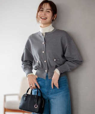 組曲 【ショルダーベルト付き】ミニボストンバッグ ブラック系