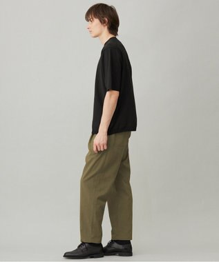 UNFILO MENS TENNEN TOUCH タックパンツ カーキ