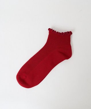 WEGO メローショートソックス レッド