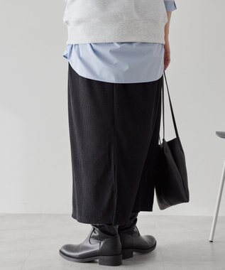 AMERICAN HOLIC カットコーデュロイスカート Black