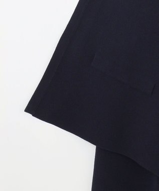 J.PRESS LADIES 【洗える】DECOR ニット ジャケット ネイビー系