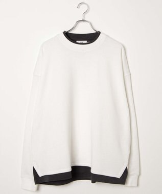 WEGO フェイクレイヤードプルオーバー ホワイト