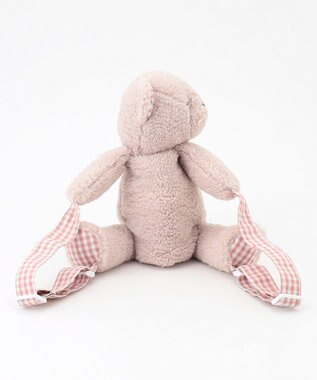 組曲 KIDS 【Fサイス】ハグミーベア リュック オールドローズ系