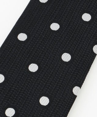JOSEPH HOMME ヘリンボンドット　ネクタイ ブラック系7