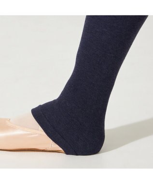 Chacott レッグウォーマー ミディアム丈 （サーモギア(R)糸使用） ネイビー