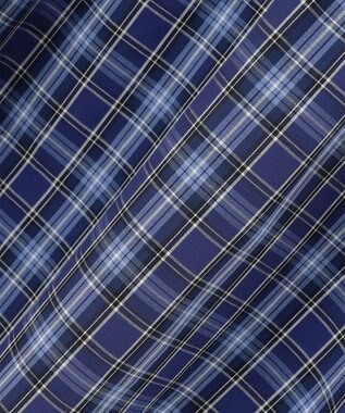 組曲 KIDS 【150-160㎝】チェック ワンピース ネイビー系5