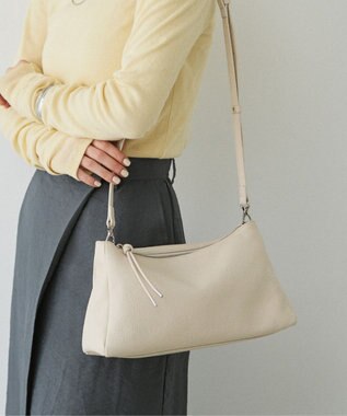 russet レザー2WAYショルダーバッグ(CE-1629) Ivory