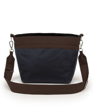 LeSportsac SMALL BUCKET BAG/ディープシー/ダークチョコレート ディープシー/ダークチョコレート