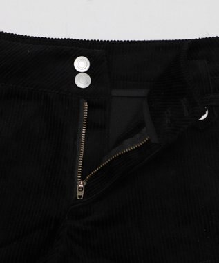 WEGO コーデュロイマイクロショートパンツ ブラック