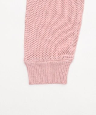 WEGO アンサンブルメッシュリボンカーディガン ピンク