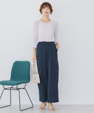 AMERICAN HOLIC シアーリブプルオーバー Lilac