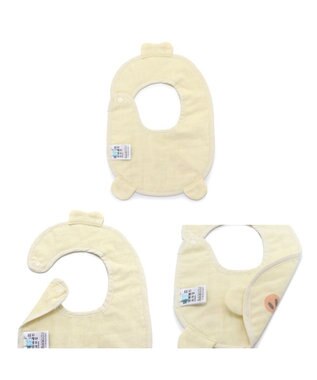 Mother garden しろたん 顔ぼん ガーゼスタイ 6重ガーゼ -