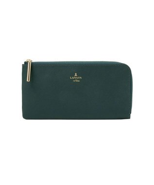LANVIN en Bleu リュクサンブール Lファスナー長財布