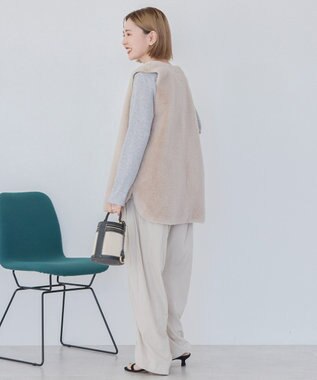 AMERICAN HOLIC シアーリブプルオーバー Gray Mixture