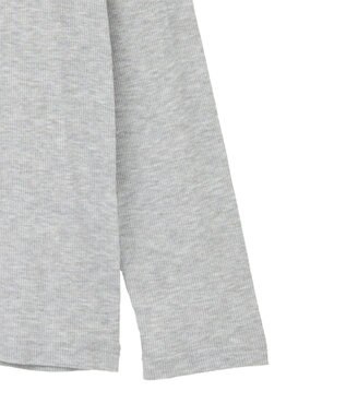 AMERICAN HOLIC シアーリブプルオーバー Gray Mixture